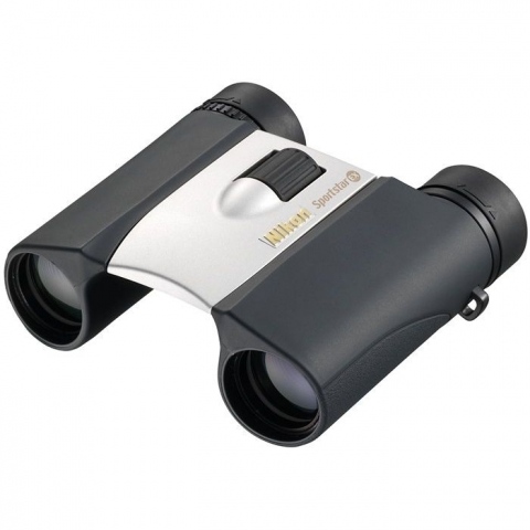 Nikon бинокль Sportstar EX 10x25 серебро (ВАА717АА)