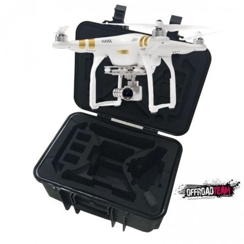 OffRoad ORT-PH3-36 пластиковый водонепроницаемый кейс для квадрокоптера Phantom 3 480х370х20 мм