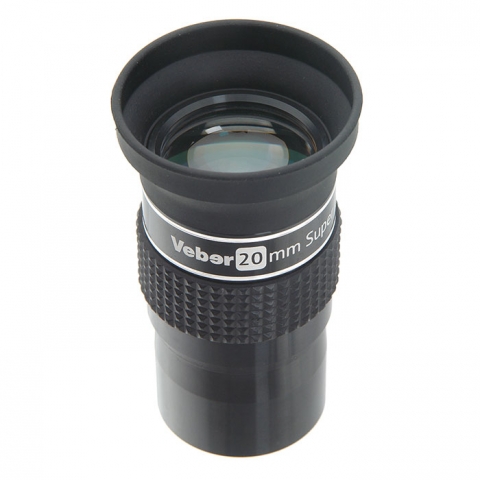 Veber 20 mm SWA ERFLE окуляр для телескопа 1,25 дюйма