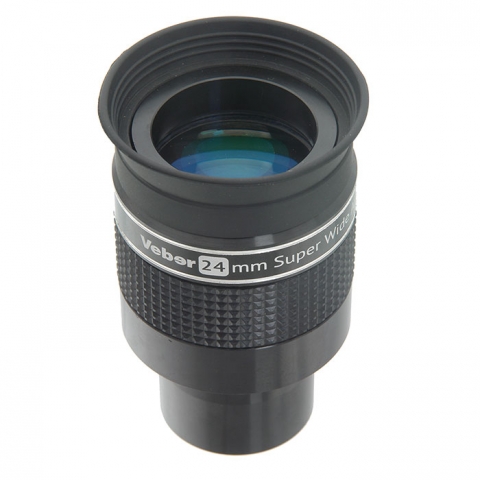 Veber 24 mm SWA ERFLE окуляр для телескопа 1,25 дюйма
